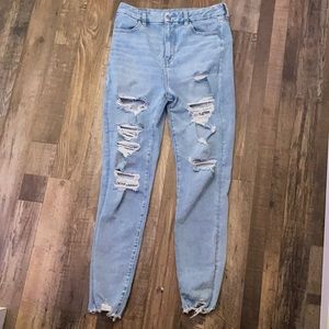 Women American eagle jeans, size 10 high rise